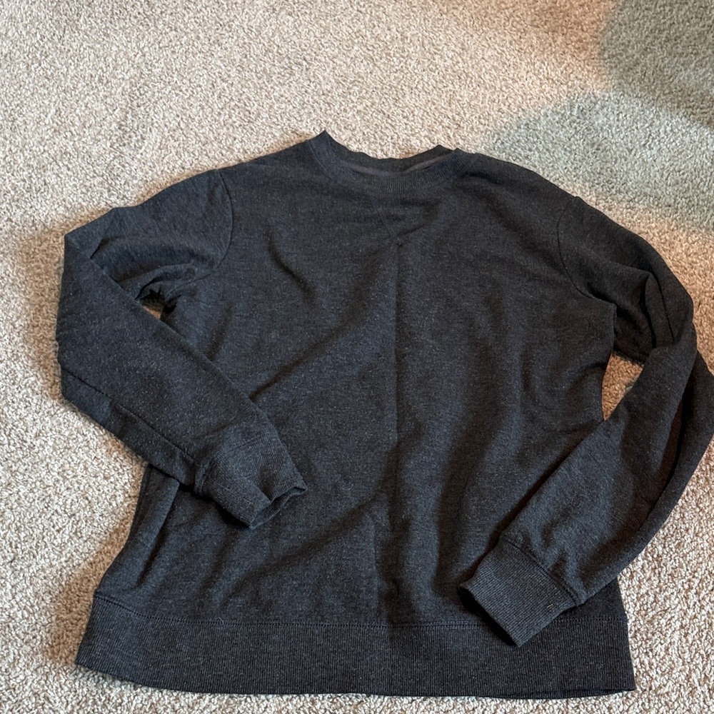 stars above Dark Charcoal Crewneck Sweatshirt